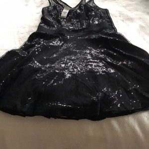 Black short dress express NWT medium